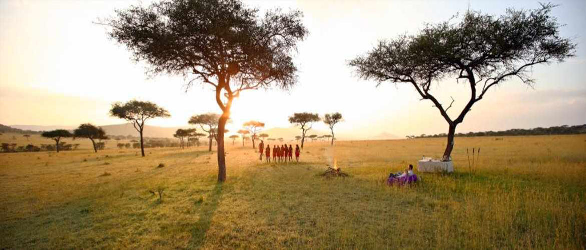 Photo of Maasai dancers Kleins Camp