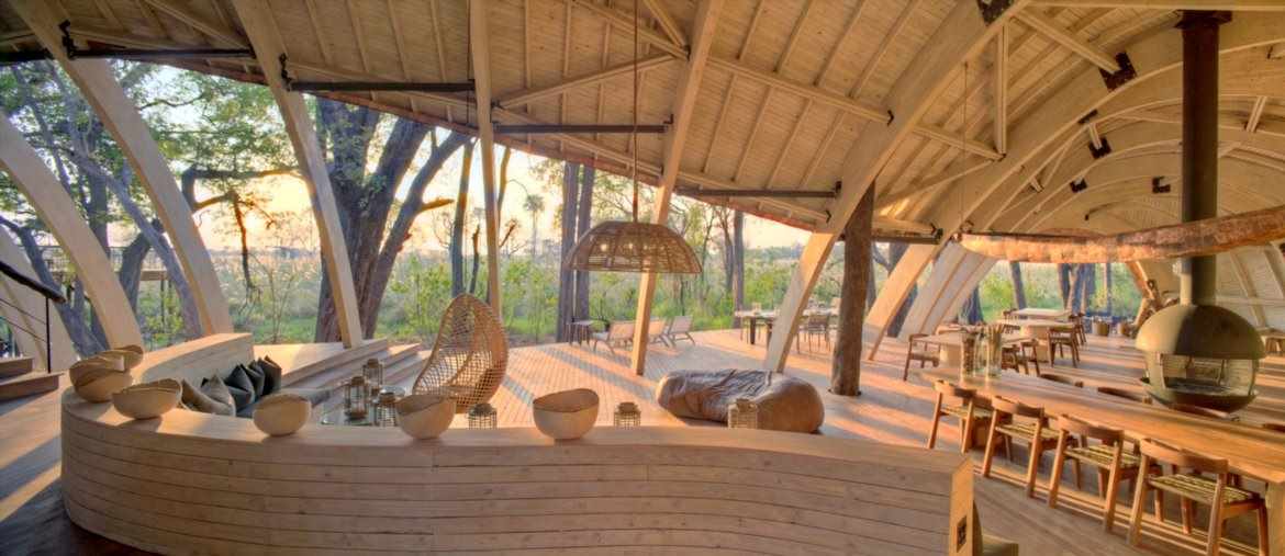 Picture of a guest area at Sandibe Safari Lodge